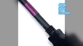 4K 8K HDMI এক্সটেনশন কেবল 18Gbps 48Gbps