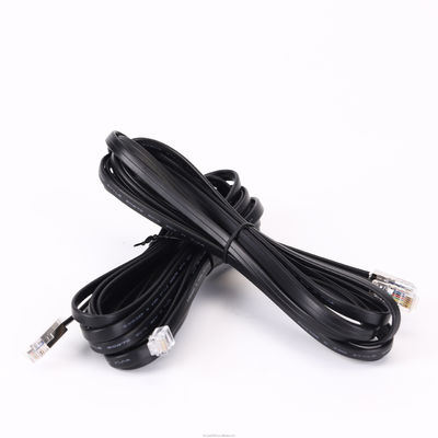 Cat5e ফ্ল্যাট ইথারনেট LAN ক্যাবল Cat6 RJ45 6 কন্ডাক্টর