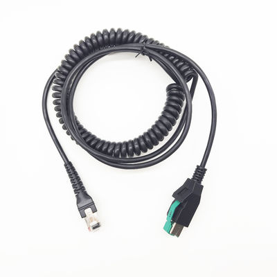 6A দ্রুত চার্জিং 12V 24V পাওয়ারযুক্ত ইউএসবি ক্যাবল RJ50 একটি পুরুষ থেকে ক্যাবল